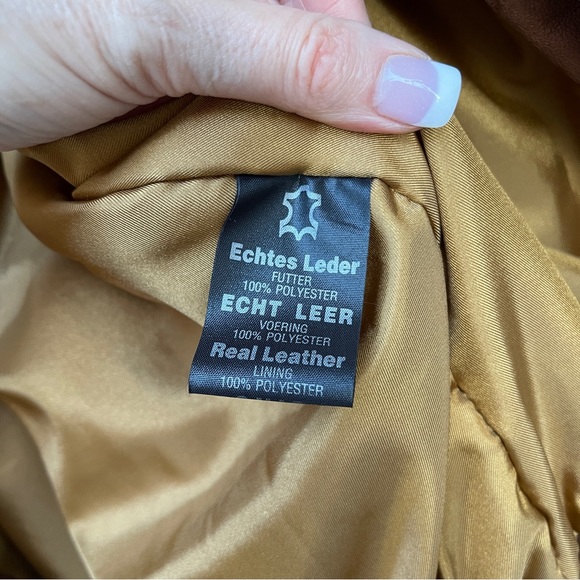 Brown Leather Jacket - Picture 9 of 16